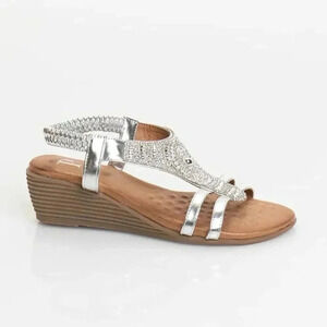 Pia Rossini Gemini Sandal Silver